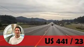 Driving US441 / US23 from Franklin, North Carolina to Dillard, Georgia