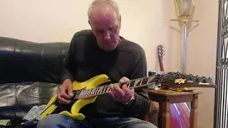 Pete bould. Ibanez EX series guitar demonstration