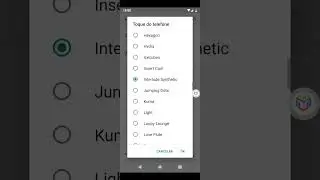 Moto G6 ringtones (o guelitudo,megaler, moto tela, foi o que eu adicionei só para ficar claro)