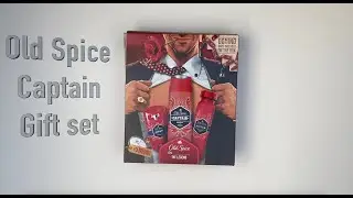 Unboxing an Old Spice Captain Gift Set