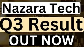 nazara technologies q3 results 2023 || nazara technologies results | nazara technologies latest news