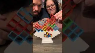 etra Tower Stacking Blocks Balance Game, Family Board Games for Kids & Adults Balancing Stacking Toy