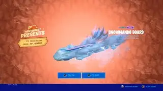 Fornite - How to Get the FREE Snowmando Board EARLY!! (READ DESC)