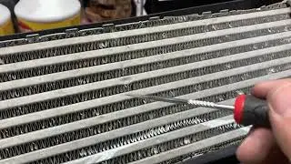 Intercooler Fin Repair