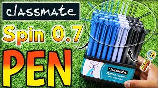 CLASSMATE SPIN NEW 0.7 BALL PEN || REVIEW VIDEO BY YT STATIONARY 🔥