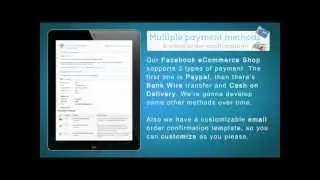 Facebook eCommerce Shop - Presentation