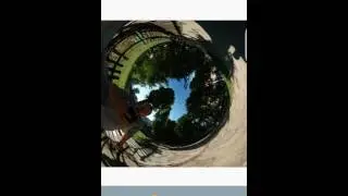 How to create Tiny Planet PHOTO on android from vr 360 photo by gear 360 or theta camera