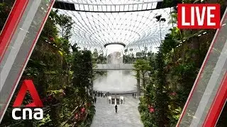 [LIVE HD] Jewel Changi Airport tour - first look