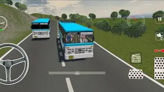 Hilly Road Drive In Indian Bus Simulator Game 3D