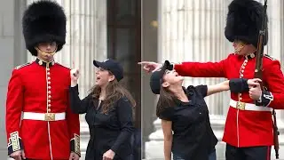 Shocking Moments: Royal Guards vs. Rude Tourists!!