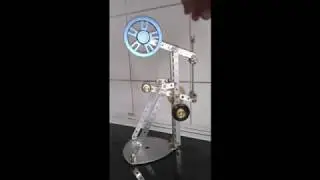 Nitinol Engine - Moteur Nitinol 380 t/min-1