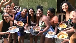 Competição de pudim da família santos