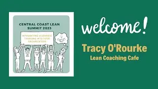 CCL Summit 2023 Promo | Tracy O'Rourke | Lean Coaching Cafe