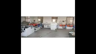 V groove painting/coating and wax sealing line for laminate flooring production line