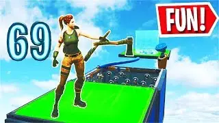 The 69 Level Super FUN Default Deathrun... (Fortnite Creative)