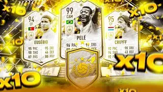 THIS IS WHAT I GOT 10 X ICON MOMENTS PACKS!