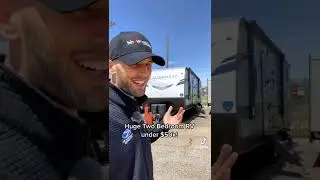 HUGE 2 Bedroom Travel Trailer RV WAY under $50k! 2022 Keystone Springdale 303BH #shorts #rv