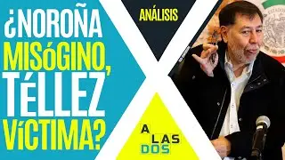 #Análisis ¬ La defensora de Lilly Téllez: joven se lanza contra Noroña y la oposición lo aprovecha
