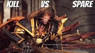 Darksiders 3 - Kill vs Spare Abraxas (All Choice Outcomes) PS4 Pro
