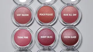 Essence Soft Baked Blush Swatches