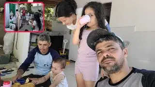 FESTA DE ANIVERSÁRIO 🎂 DE ELIAS ! ! LIMPEZA GERAL NO QUINTAL DE ISAEL DANTAS 