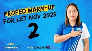 ProfEd Warm-up 2 for LET Nov 2025 (Oct 13, 2025)