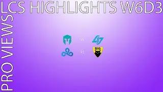 PRO VIEWS 💡Highlights💡 | W6D3 📆 LCS SPRING 20' + soaz interview