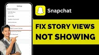 How To Fix Snapchat Story Views Not Showing Up 2025 !