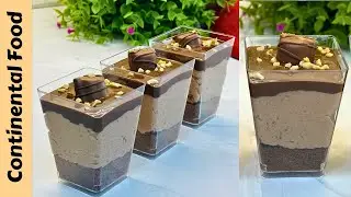 If You Love Kinder Chocolate Try This! Kinder Chocolate Dessert Cup Recipe By Continental Food