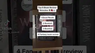 Top 5 Book Review Websites #books #shorts