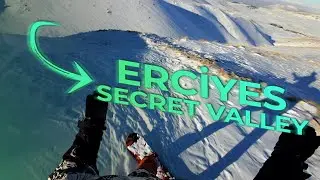Snowboarding a Secret Route in Erciyes: Devil's Creek - 4K Raw