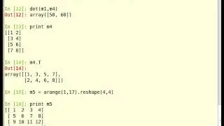 Tutorial on Matrices in Python - Matrix Operations [English]
