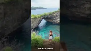 Incredible Broken Beach in Nusa Penida #shorts #brokenbeach #nusapenida #brokenbeach2023