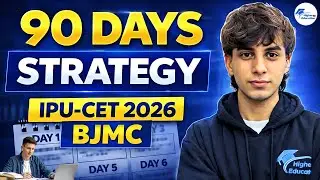 IPU CET BA(JMC) 2026 90 Days Strategy | Complete Study Plan, Daily Routine & Section Wise Prep