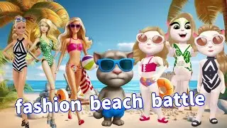 Angela vs Barbie: Fashion Beach Battle! | Who&rsquo;s the Summer Style Queen?