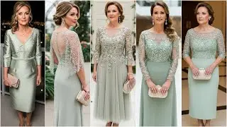 Sage Green Wedding Dresses for the Mother of the Bride | Elegant & Age-Appropriate Styles for Moms