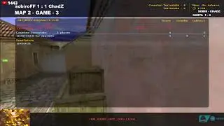 ONLY GAMERS | sobiroFF vs CHADZ | SHOW MATCH | CS 1.6