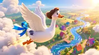 Goosey Goosey Gander 🦢 | Balloon Festival Fly-By 🎈 | Fun Kids Story & Learning Adventure