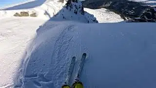 Todorka Peak, North Face &ndash; Central Couloir Ski Run | Bansko Ski Resorts Season Openning 2025/2026