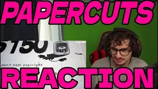 Machine Gun Kelly - papercuts (Official Visualizer) - REACTION