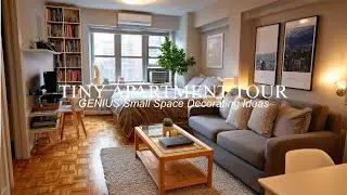 Tiny Apartment Tour: IKEA-Inspired Small Space Decorating & Storage Ideas (NYC Edition)