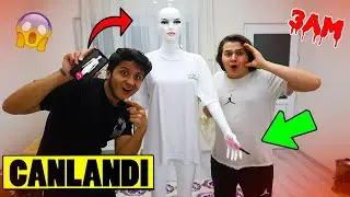 *CANLANDI* GECE 3'te CANSIZ MANKENLE OYNAMAYIN ! *Görüntülü Aradı*