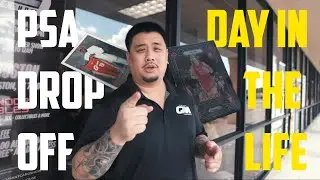 A Day with PSA: Our First Drop-Off Event Experience + A Day in the Life of a Local Card Shop Owner