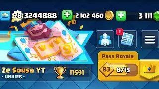 Z&eacute; Sousa YT est&aacute; em direto! Clash Royale