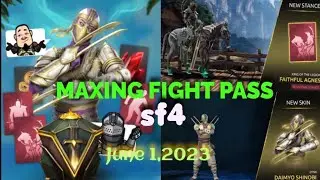 Maxed at day one shadow fight arena fight pass season 3 sf4