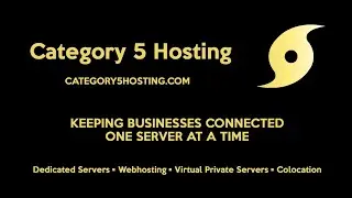 CATEGORY 5 HOSTING #gaming #server #cat5 #category5 #website #webdesign #ad #sponsored