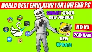 NEW LITE BEST EMULATOR FOR LOW END PC - 1GB RAM NO GRAPHICS CARD | SMART GAGA BEST LITE VERSION
