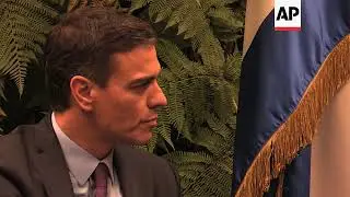 Spanish PM Sanchez visits Cuba, a former Spanish colony
