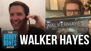 Bobby Presents Walker Hayes With Double Platinum Record For 