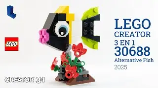 LEGO - CREATOR 3 EN 1 - Alternative Fish - Polybag - 30688 - 2025